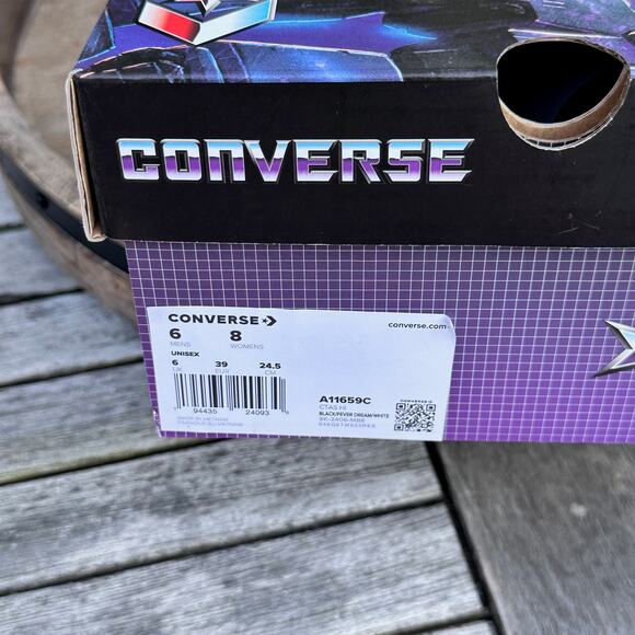 Converse x Transformers Chuck Taylor All Star High Mens Size 6 Autobots A11659C - Picture 7 of 12